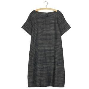 Eileen Fischer Coastline Organic‎ Linen Dress, PS